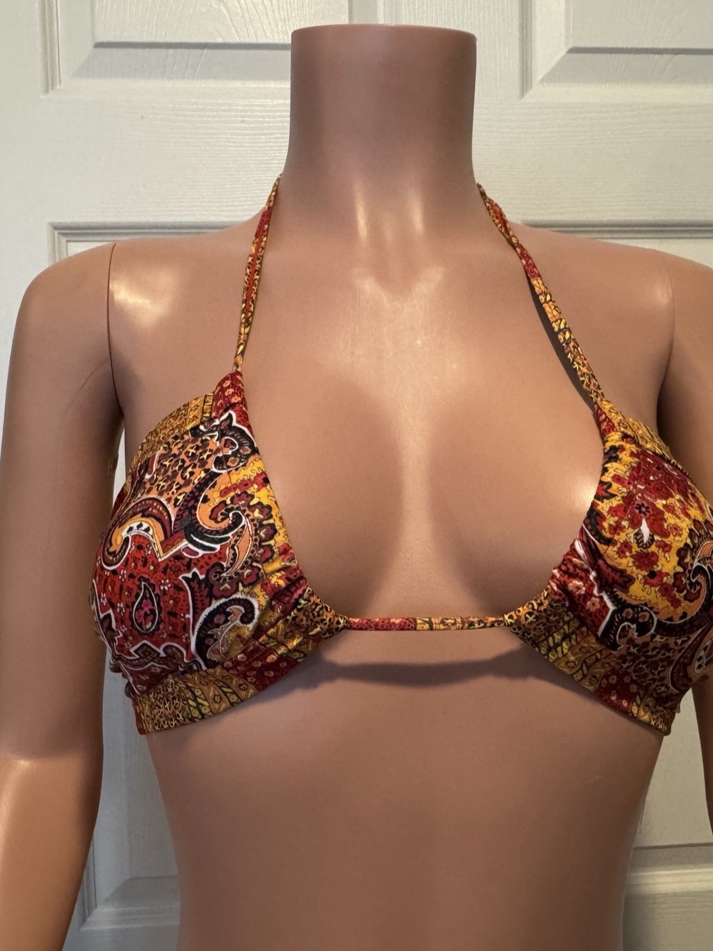 Nasty Gal Paisley String 2 Pc Bikini New Size 6
